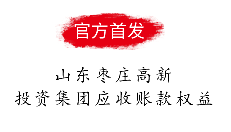 山东枣庄高新投资应收账款权益