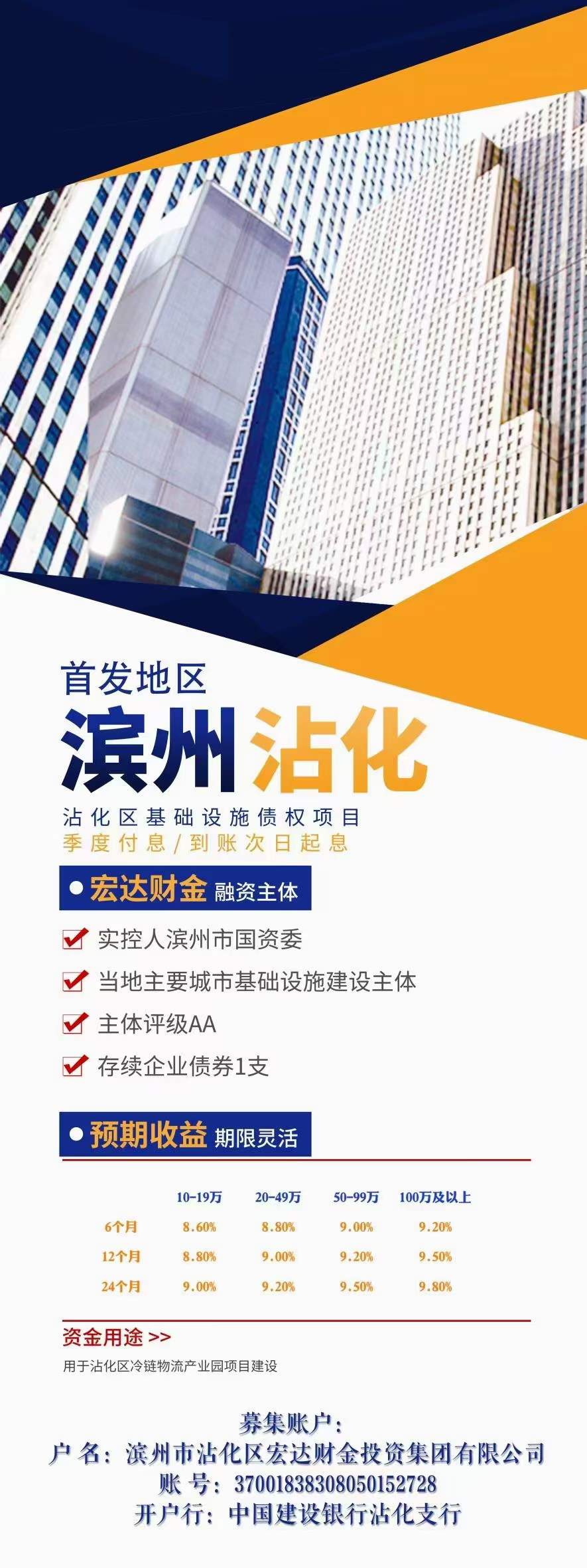 山东ZHQ基础设施建设债权